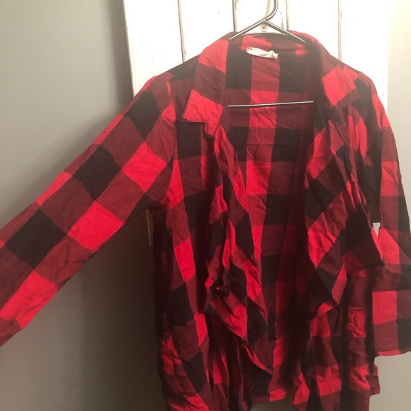 Buffalo Plaid Cardigan - Picture 3 of 5